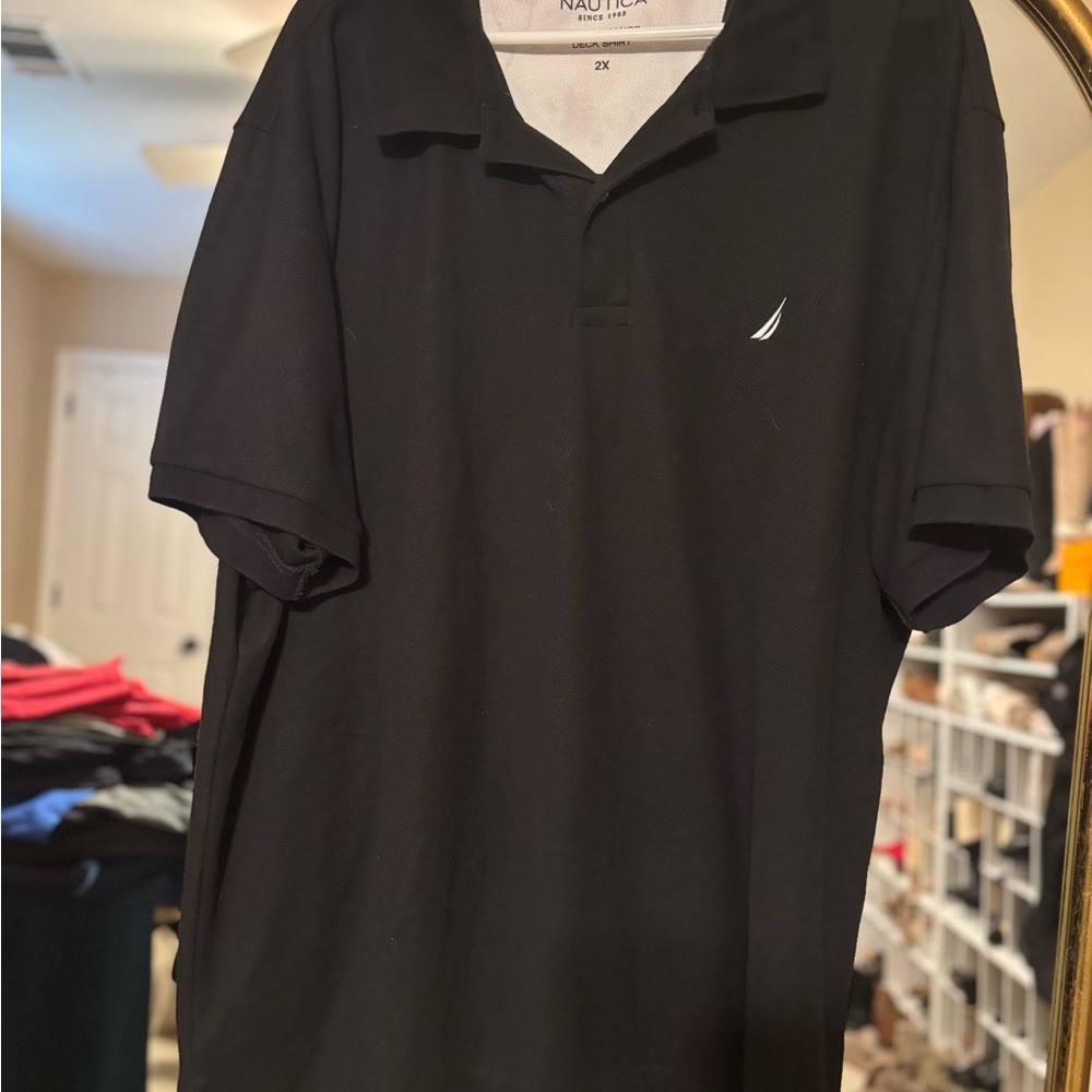Nautica Men's Polo Shirt in Black